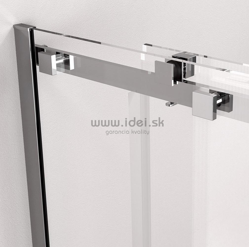 Polysan THRON LINE sprchový kút rohový vstup 120x110 cm okrúhly dizajn