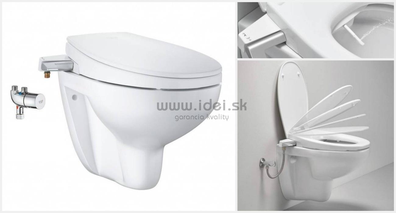 Grohe BAU CERAMIC WC misa Rimless s bidetovým sedátkom SoftClose + termostat