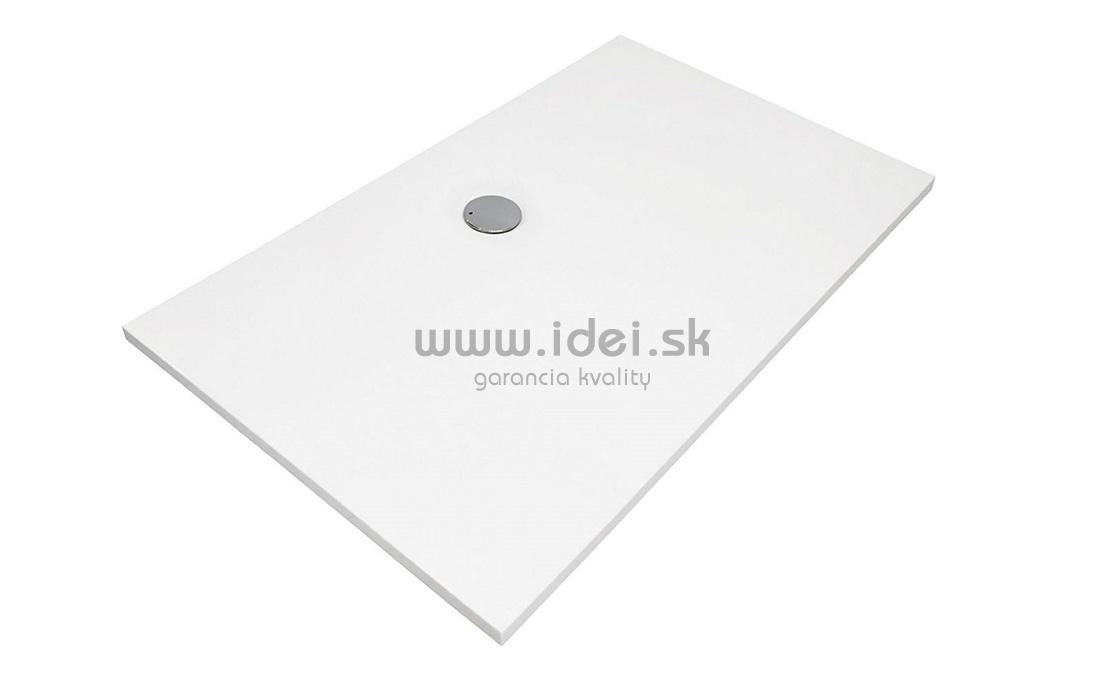 Aquatek FUSION sprchová vanička z liateho mramoru 120x80 cm