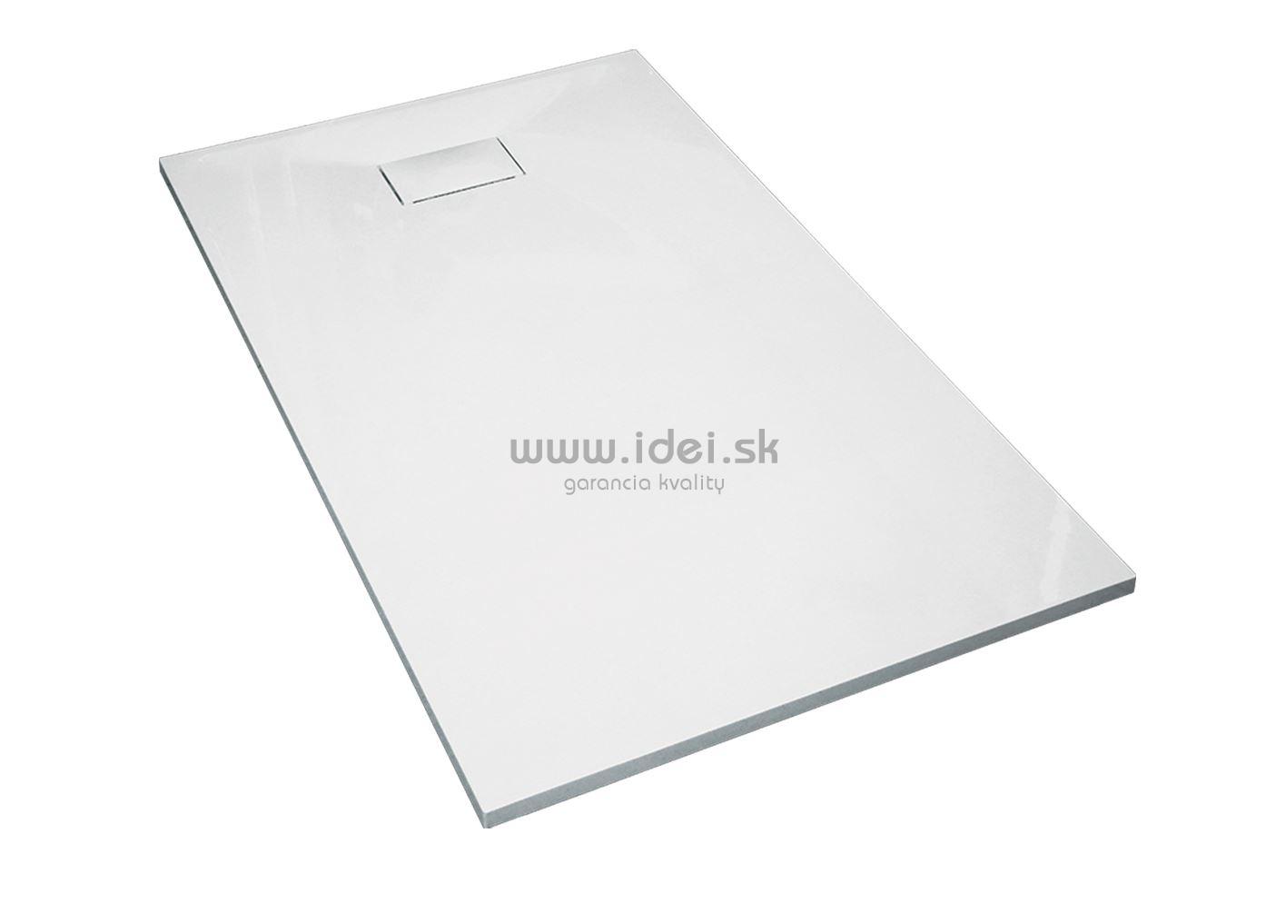 Aquatek SMC GLOSSY obdĺžniková sprchová vanička 140x80 cm