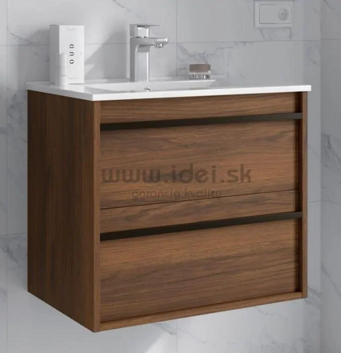 Salgar kúpeľňová skrinka s umývadlom 60 cm walnut maya