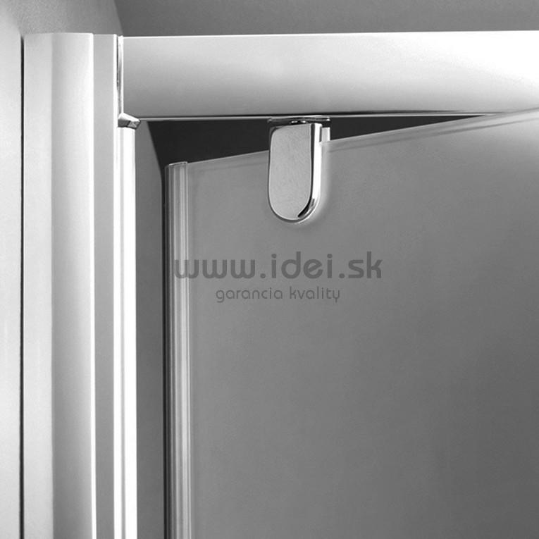 Aquatek posuvné sprchové dvere MASTER B2 120 cm matné sklo