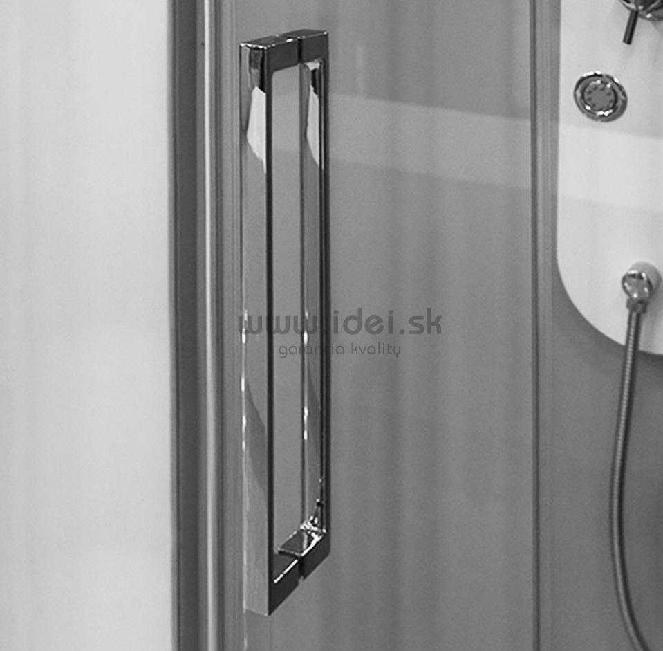 Aquatek ADMIRAL R33 120x90 cm sprchový kút so zasúvacími dverami