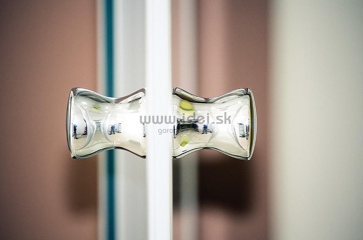 Aquatek HOLIDAY S4 štvrťkruhový sprchový kút s posuvnými dverami