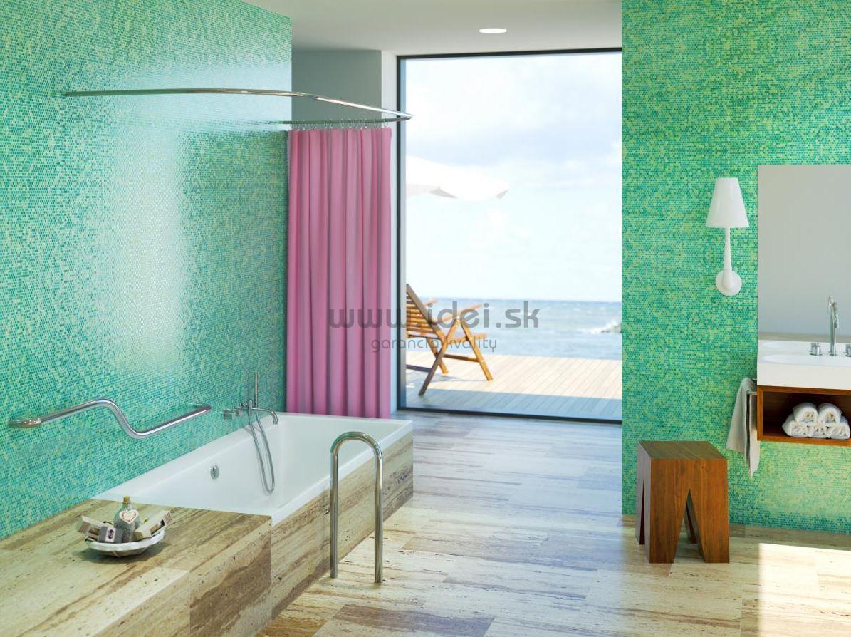 Santech ONE nízka plytká vaňa 130 x 72,5 cm