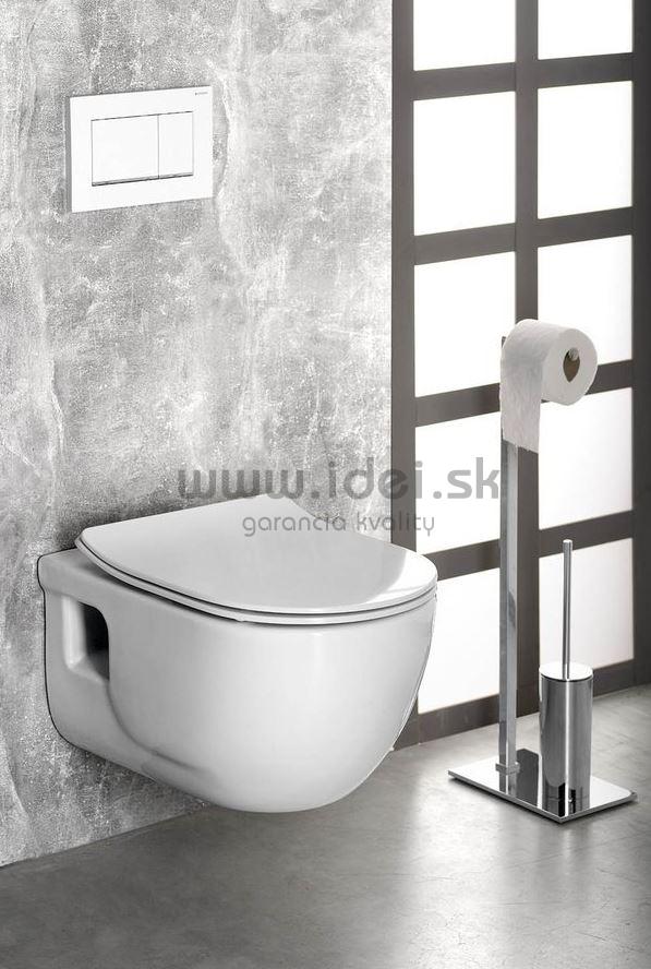 BRILLA závesné WC+bidet 2v1  Rimless so sedátkom