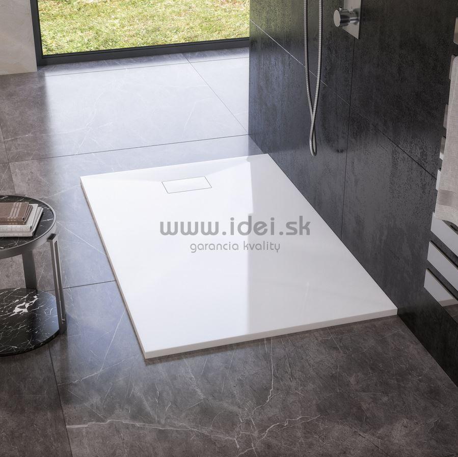 Aquatek SMC GLOSSY obdĺžniková sprchová vanička 140x80 cm