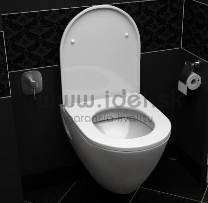 Creavit TEKKO zásvesné WC+ bidet 2v1 so sedátkom