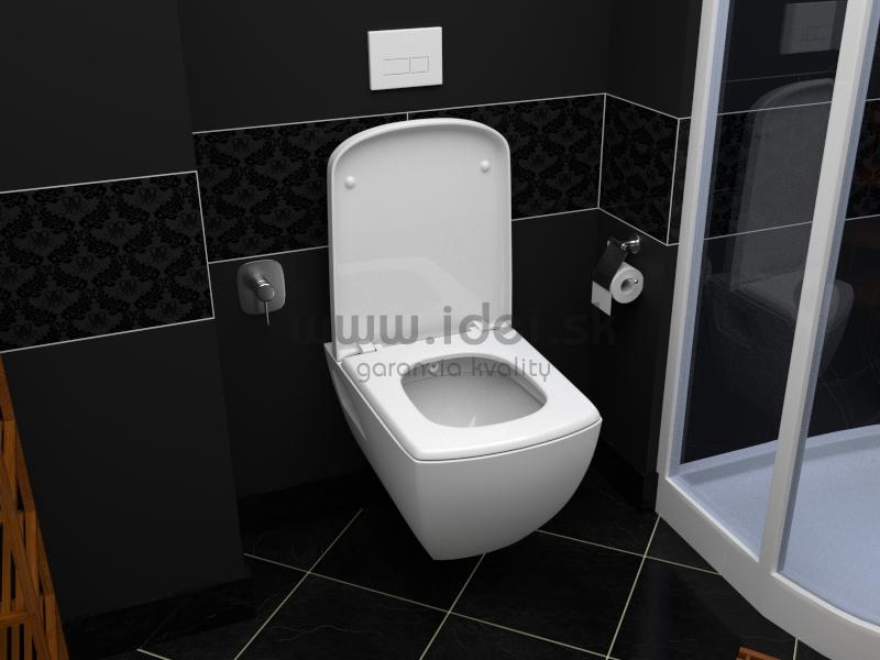 Creavit QUATRO zásvesné WC+ bidet 2v1 so sedátkom