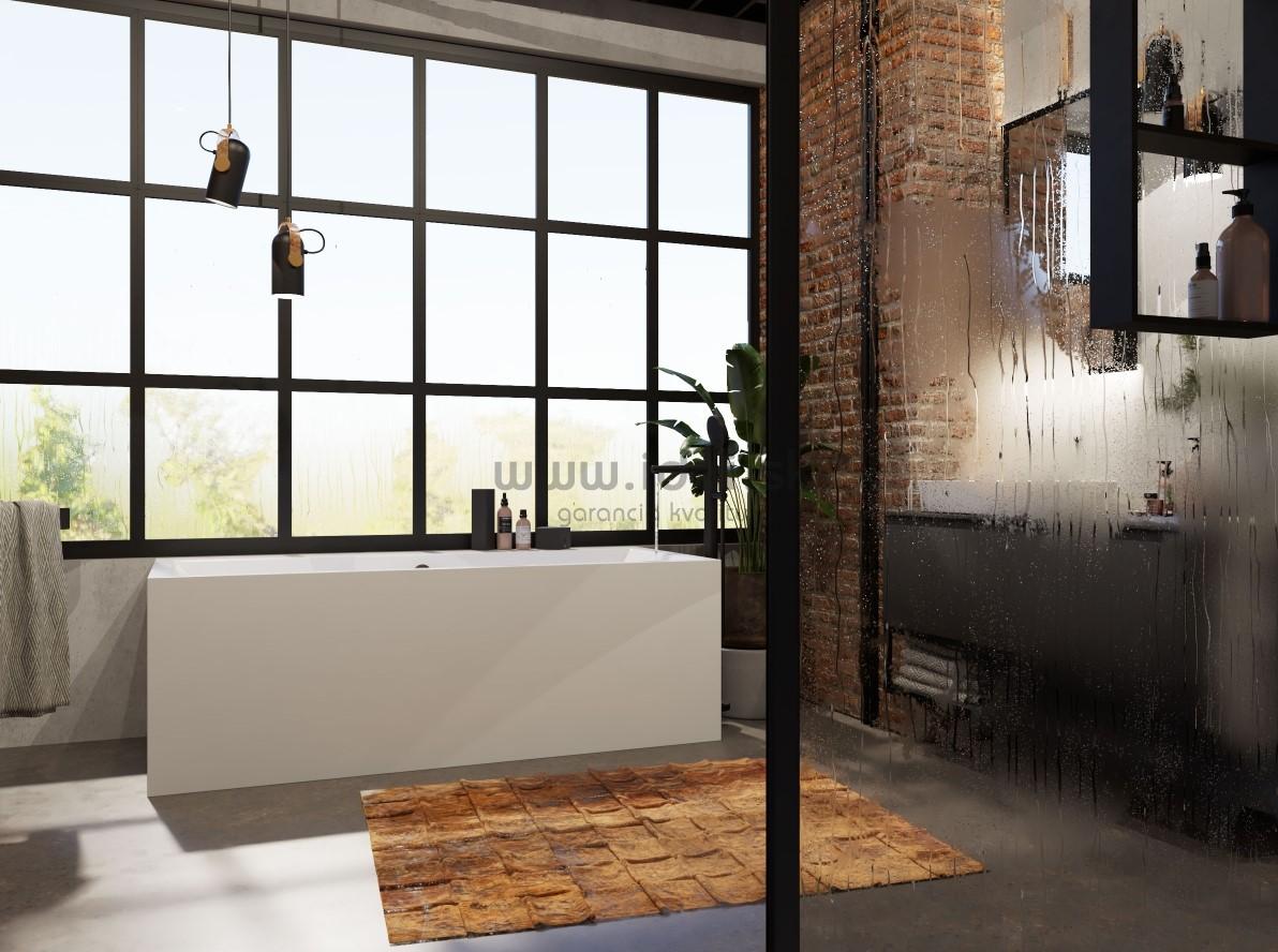 Santech TIME EVO-H vaňa 159x79 cm do ľavého rohu so sifónom