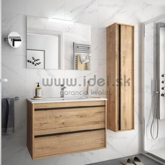 Salgar kúpeľňová skrinka s umývadlom 100 cm africa oak
