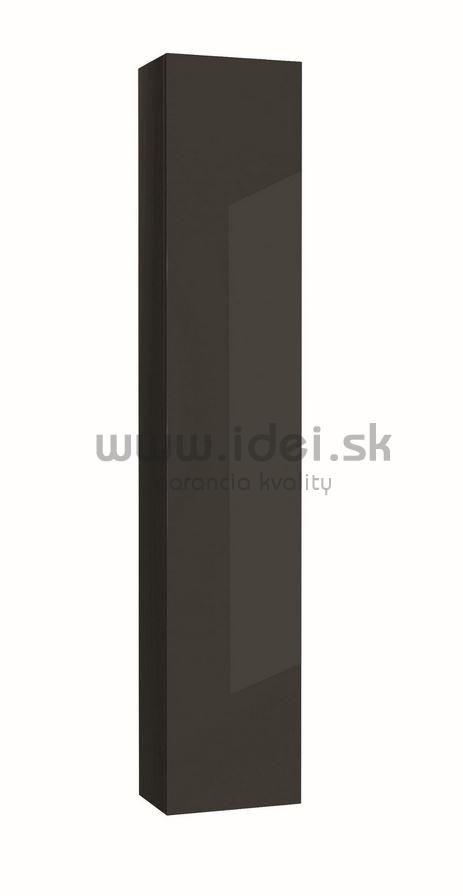Kielle Meara vysoká kúpeľňová skrinka tmavo sivá