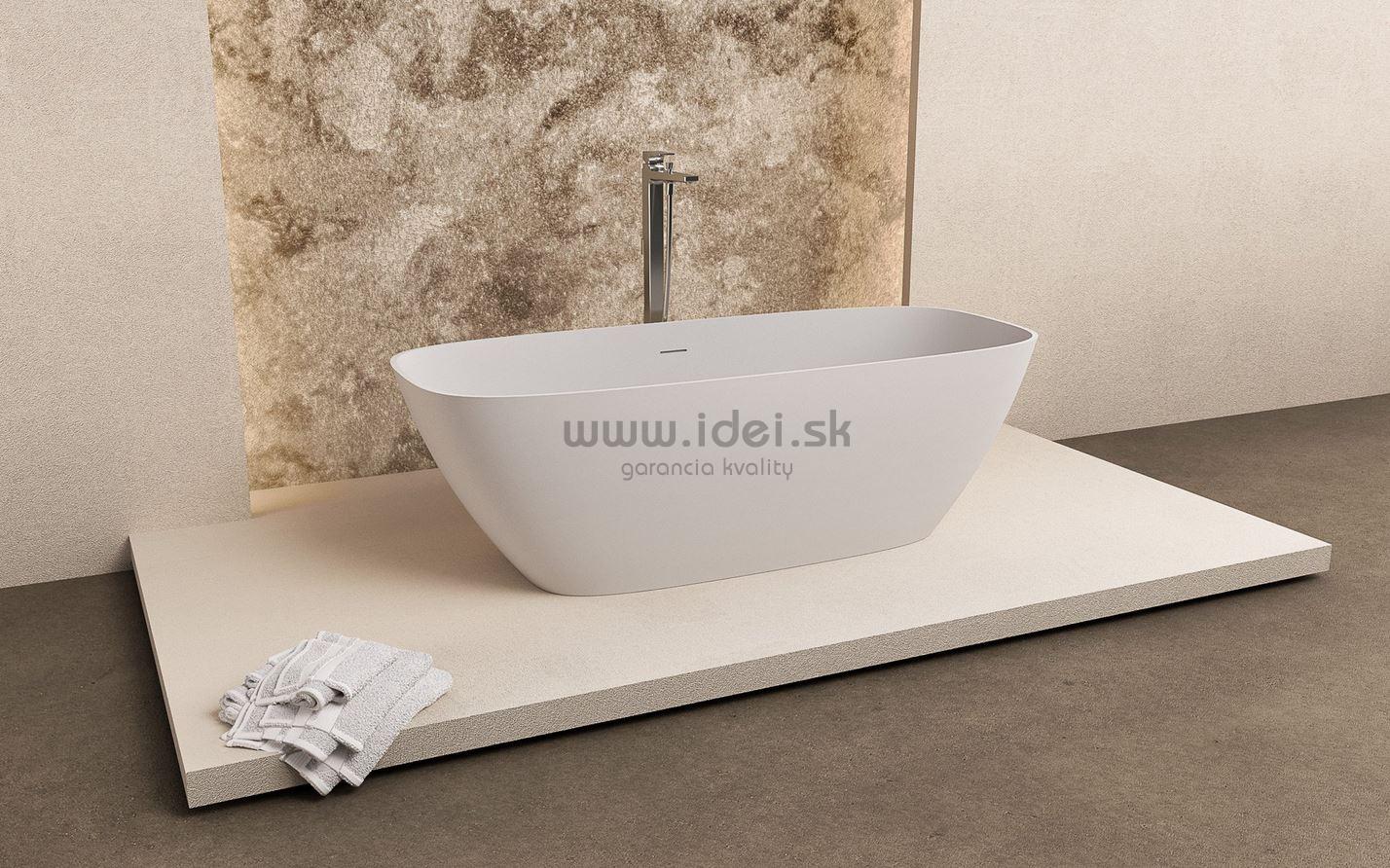 Polysan MEDINA voľne stojaca vaňa 165 cm
