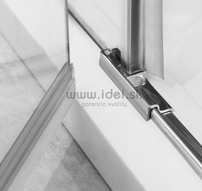 Aquatek sprchový kút CRYSTAL R23 120x80