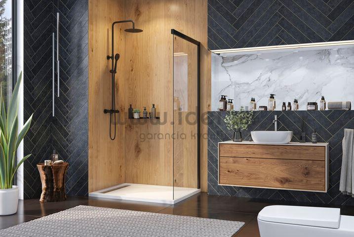 Aquatek LEVEL sprchová vanička z liateho mramoru 80-120 cm