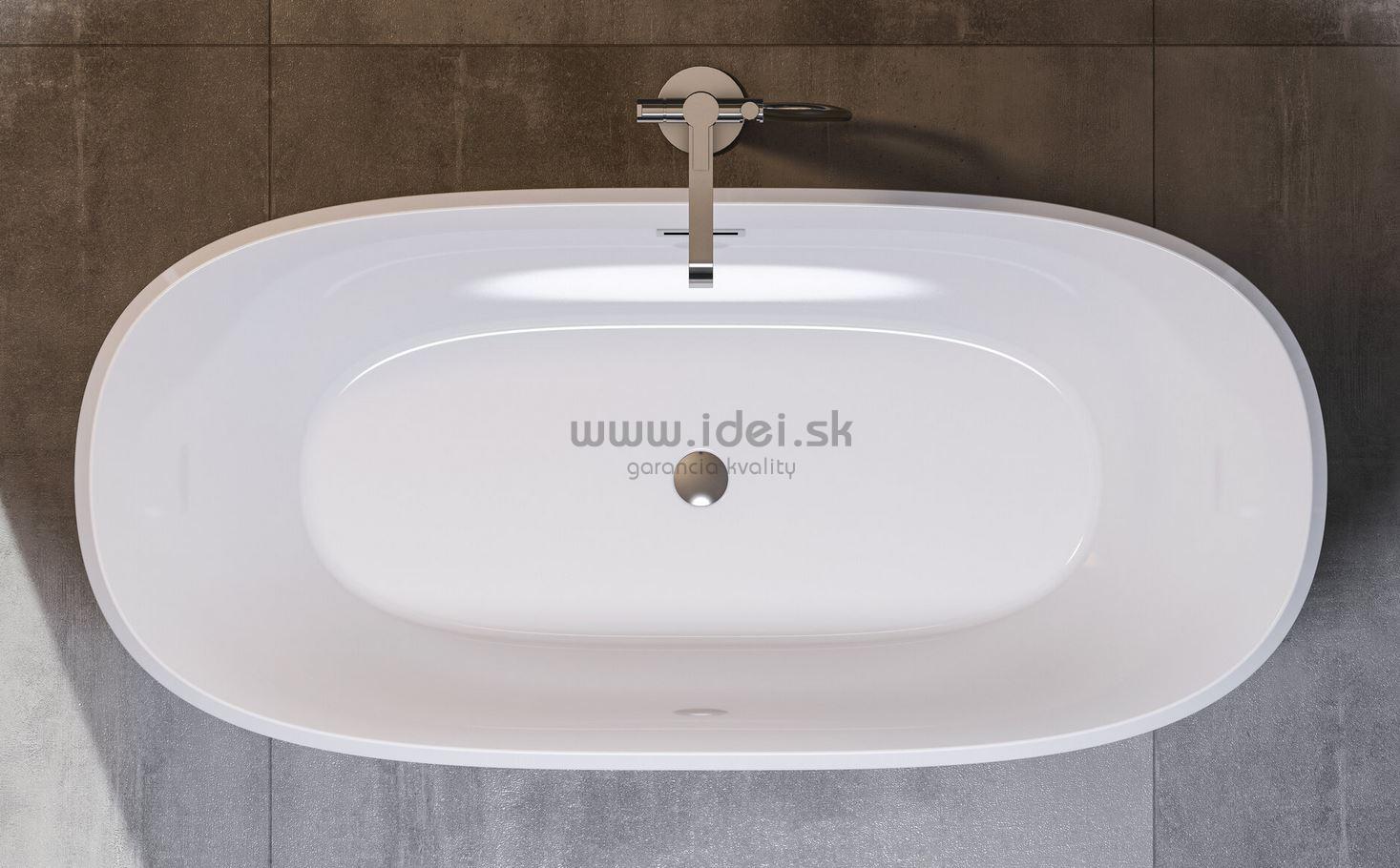 Aquatek NASHVILLE voľne stojaca vaňa do priestoru 170 cm