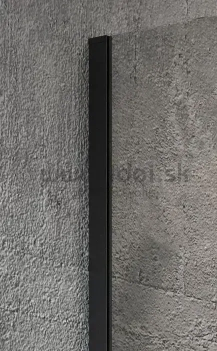 GELCO VARIO BLACK WALK-IN SPRCHOVÁ ZÁSTENA 130 CM čierna matná