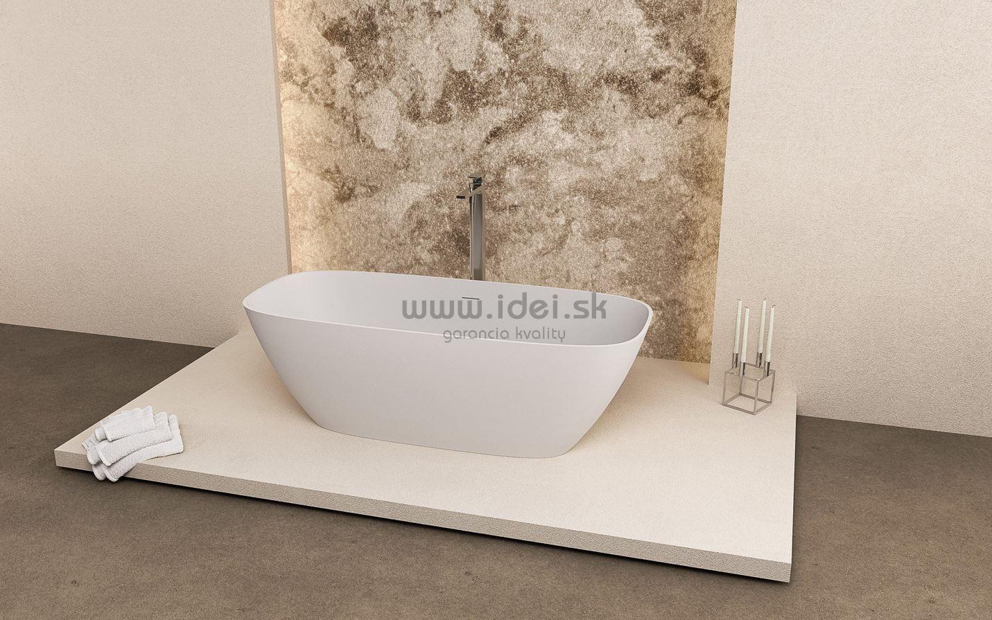 Polysan MEDINA voľne stojaca vaňa 165 cm