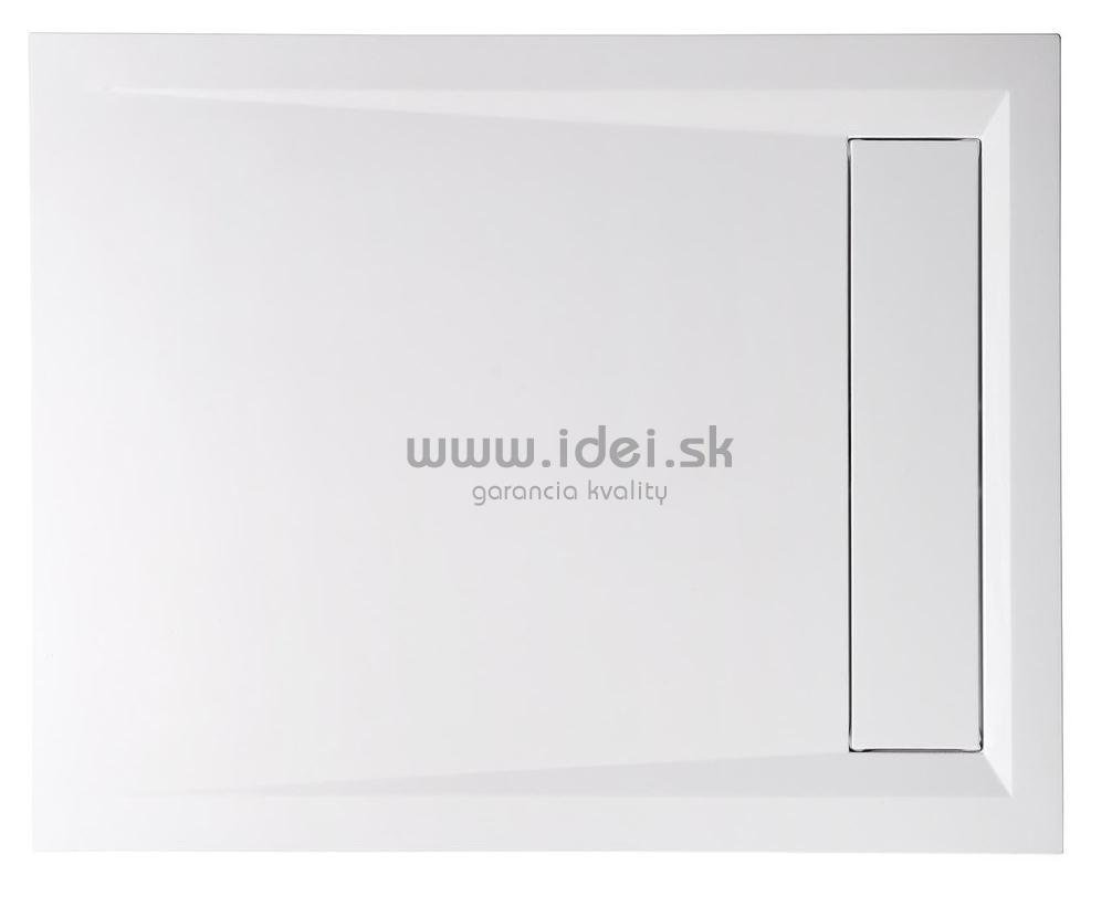 COVER sprchová vanička z liateho mramoru 100 x 80 cm