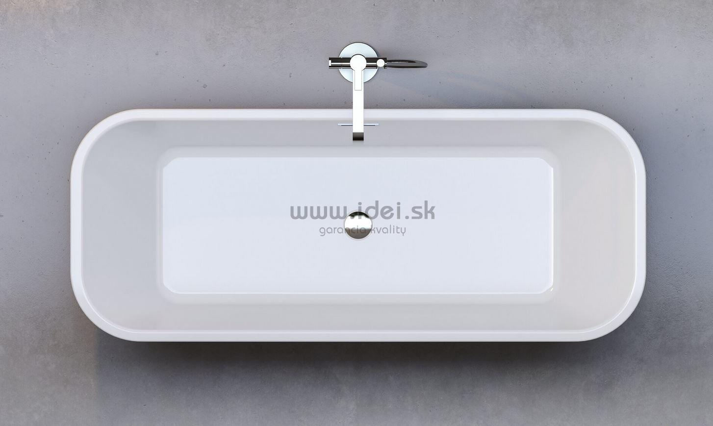 Aquatek SEATTLE voľne stojaca vaňa do priestoru 170 cm