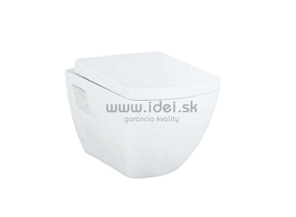 Creavit QUATRO zásvesné WC+ bidet 2v1 so sedátkom