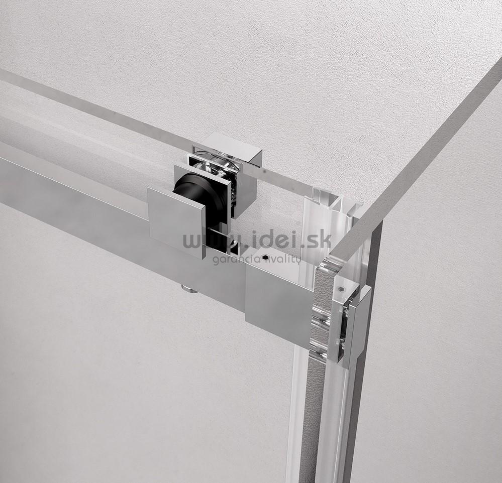 Polysan THRON LINE posuvné sprchové dvere 100-160 cm