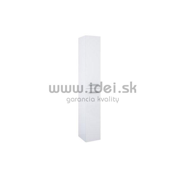 LAURITA biela vysoká skrinka 