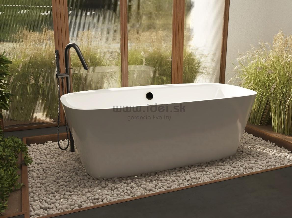 Santech TIME BEVEL voľnestojaca vaňa 180x86 cm