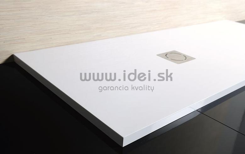 Sprchová vanička na mieru z liateho mramoru 140x80 cm