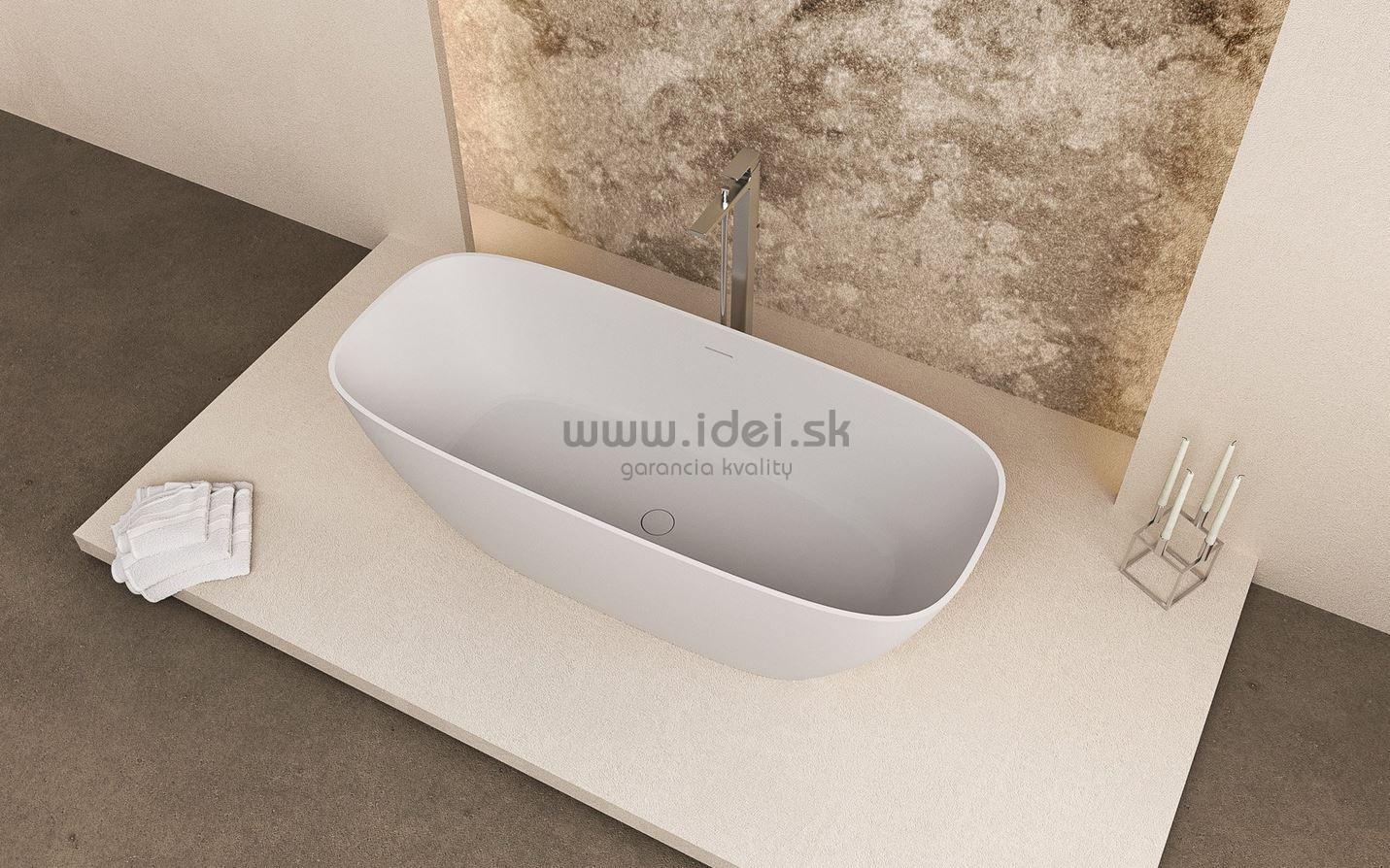 Polysan MEDINA voľne stojaca vaňa 165 cm