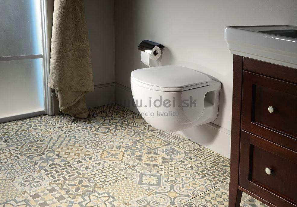 BRILLA závesné WC+bidet 2v1  Rimless so sedátkom