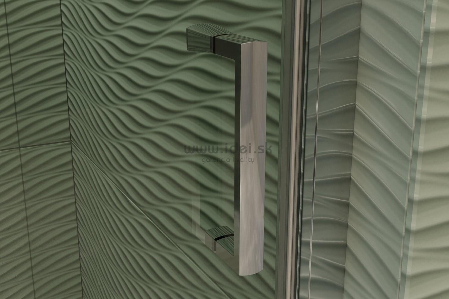 Aquatek YES sprchové dvere B1 70 cm grapé sklo