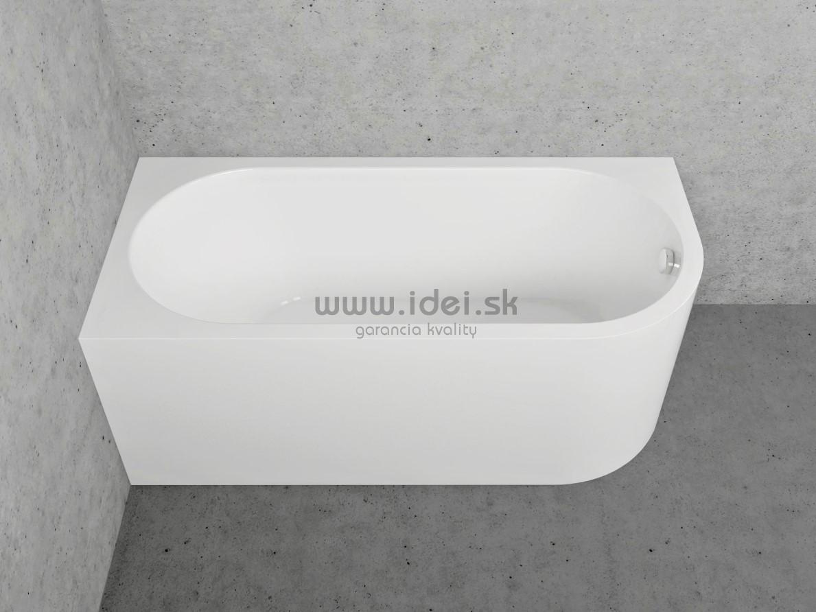 Santech TIME RIO solitérna vaňa 159x74 cm do rohu