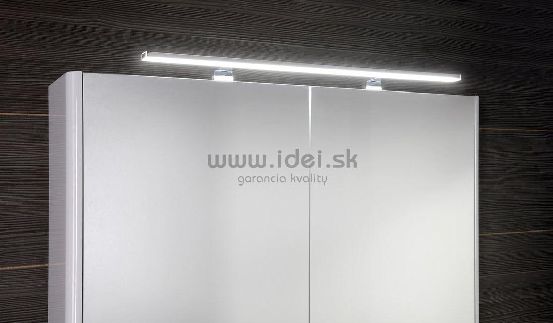 Zrkadlová skrinka LUCIE 126 cm s LED osvetlením