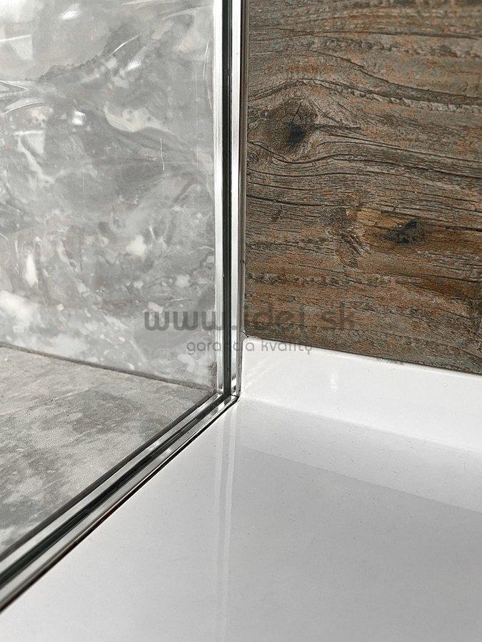 Polysan ARCHITEX LINE sprchová zástena so skrytým kotvením 110 cm