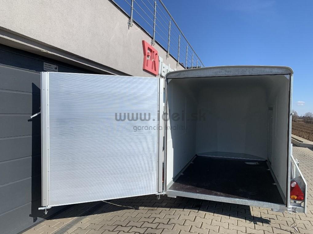Debon Cargo bržděný přívěs, ALU KOLA