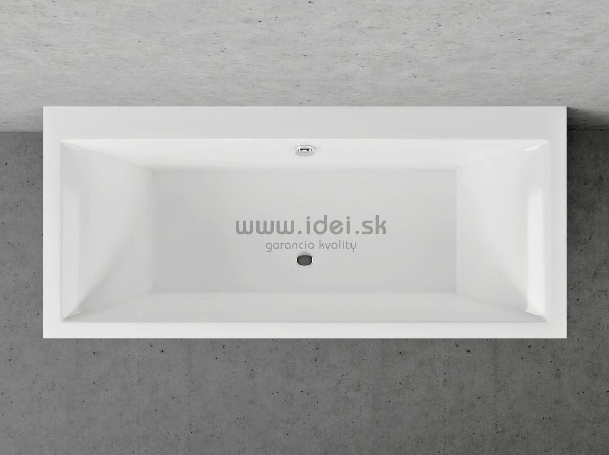 Santech TIME EVO-H vaňa 159x79 cm do ľavého rohu so sifónom