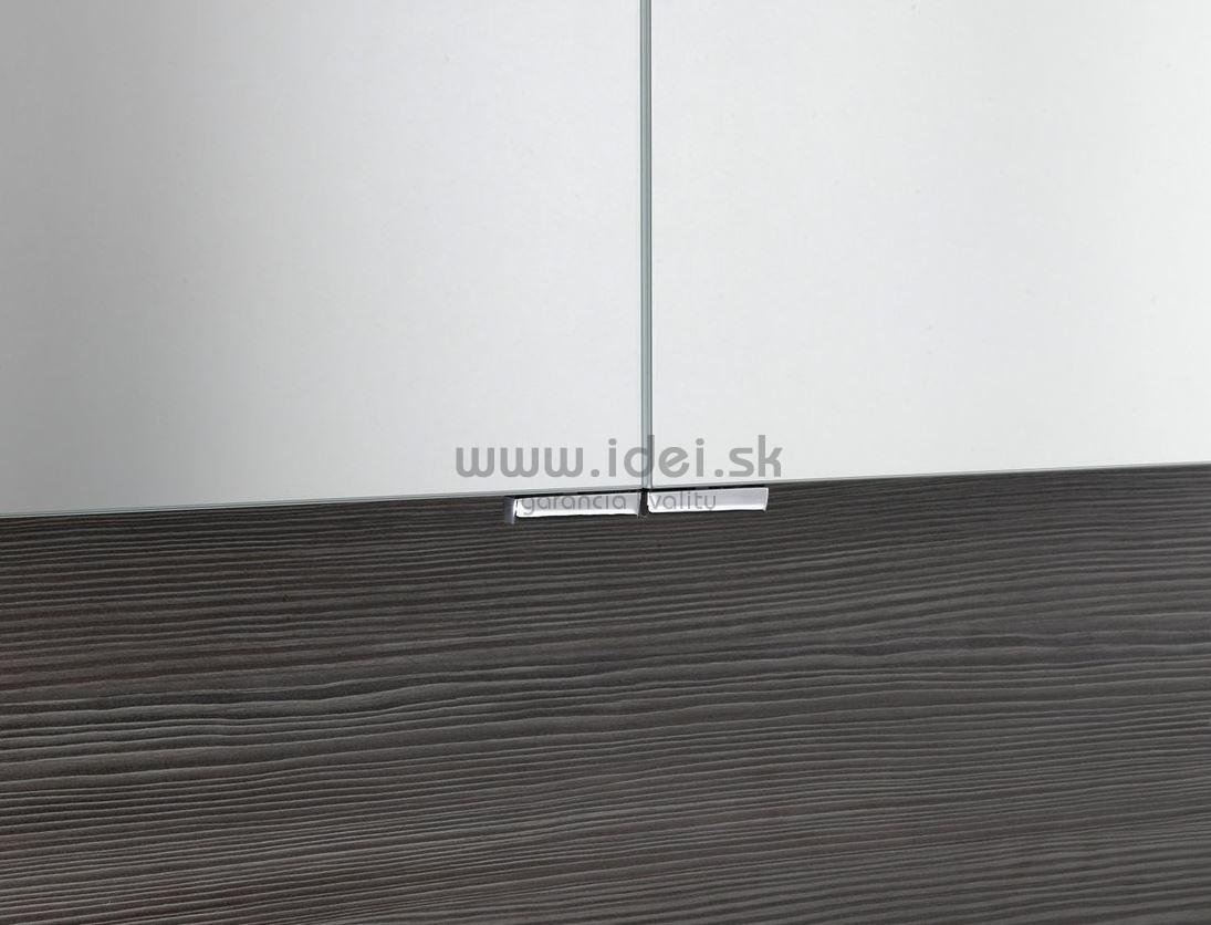 Zrkadlová skrinka LUCIE 126 cm s LED osvetlením