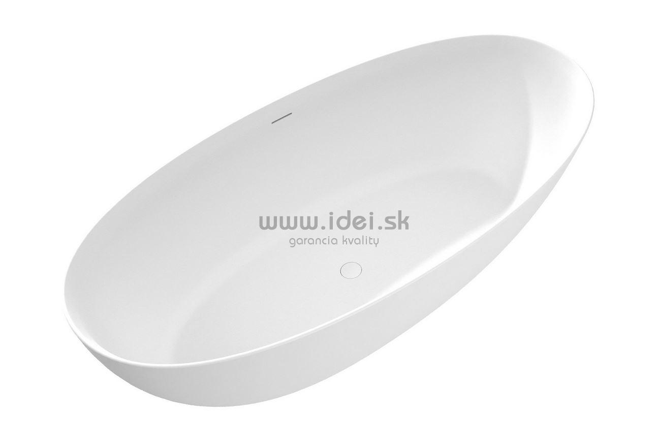 Polysan NOYA voľne stojaca vaňa 170 cm + Click Clack systém