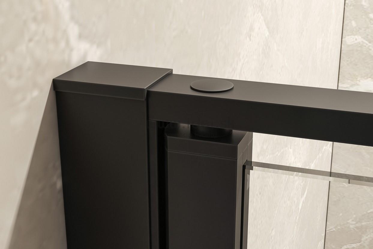 Aquatek YES BLACK B2 čierne sprchové dvere 80-100 cm