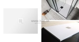 Sprchová vanička na mieru z liateho mramoru