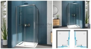 Sprchový kút Aquatek WELLNESS R14