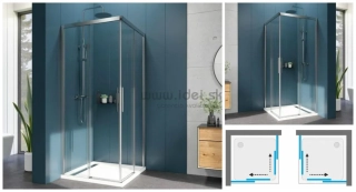 Sprchový kút Aquatek WELLNESS A4