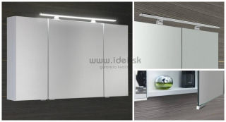 Zrkadlová skrinka MIRRO s LED osvetlením